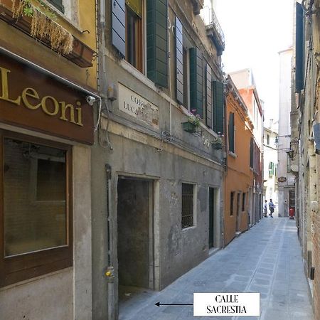 Calle Sacrestia Venedig Exteriör bild